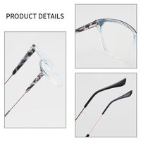 TR90 plastic frame or glasses with blue light protection, with spring hinges FA87185