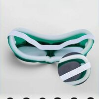 Shockproof dustproof protective glasses for the master, with transparent glass lenses