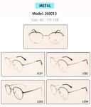 Metal eyeglasses frame for men 260013 (item in stock)