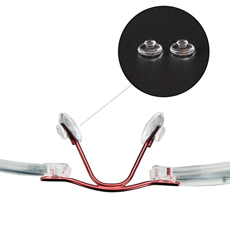 Silicone nose pad H-10, 9*4 mm