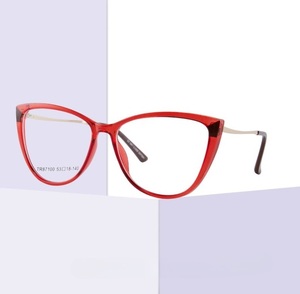 TR90 plastic frame or glasses with blue light protection, with spring hinges FA87100