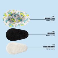 Окклюдер - детский глазной дышащий мультипликационный пластырь при амблиопии, косоглазии, после операции GF0004, коробка 20 штук