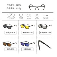 El Dorado frames with polarized sunshades set (clip-on) on magnet 2289A (5 pieces) 