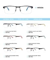 Металлическая оправа с дужками из материала TR-90 со встроенным флексом MR1014