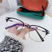 Hybrid frame, metal + TR90, with Blue Block coating SANTA 1579