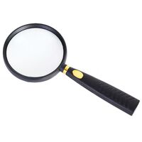 Magnifier, magnifying glass with handle 9180-XX, diameter: 82 mm, magnification: 5X
