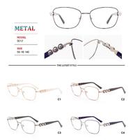 Metal frames for glasses with spring hinges Big City RD9012