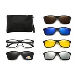 El Dorado frames with polarized sunshades set (clip-on) on magnet 2292A (5 pieces) 