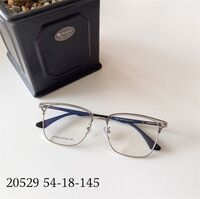 Hybrid frame, metal + TR90, with Blue Block coating SANTA 20529