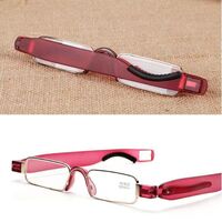 Очки складные вращающиеся на 360° металлические для чтения