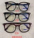 Очки для работы за компьютером с защитой от синего света, с упаковкой и чехлом Defile D8343A