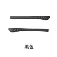 Наконечники на заушники силиконовые, длина 66 мм, отверстие 2*1 мм