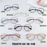 Hybrid metal + TR90 frame, with Blue Block coating SANTA TQ5574