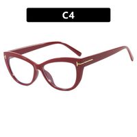 Plastic glasses with blue light protection for women 86045-7010-PN