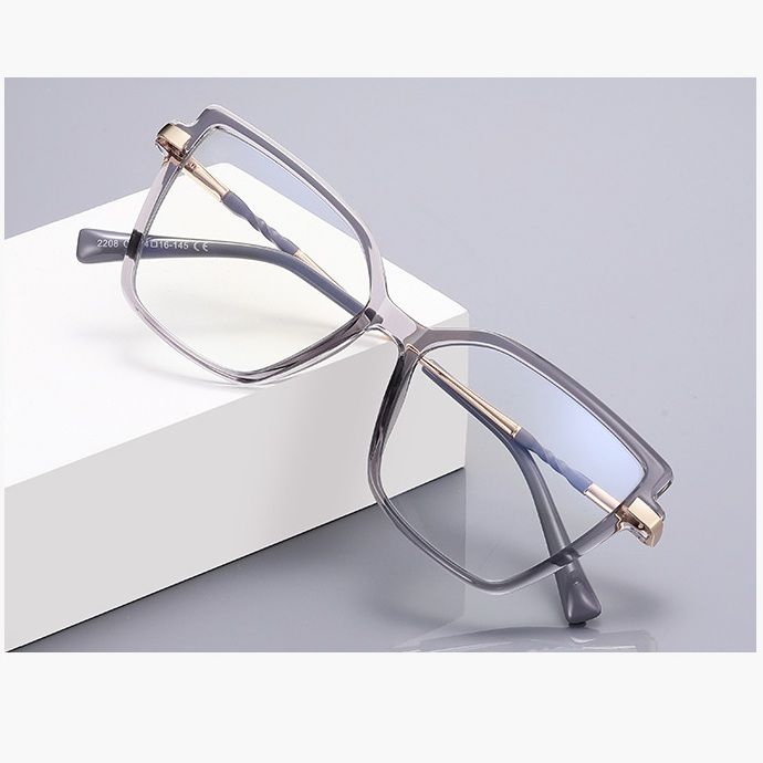 Plastic TR90 + metal frames for glasses with Blue Ray Cut protection and flex hinges FOCUS FCS2208