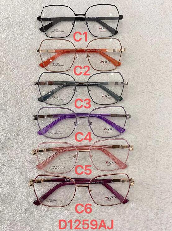 Оправа металлическая с флексом Defile D1259AJ