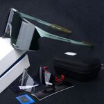 Очки защитные противоударные спортивные поляризованные и солнцезащитные, набор из 2-х линз и футляра, 骑行-MS5-套装-DX