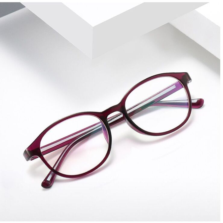 Очки пластиковые TR90 с защитой от синего света 8456-GT