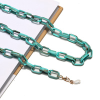 Акриловая цепочка для очков и масок в индивидуальной упаковке, разные цвета GB092