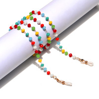 Glasses chain with hollow big hearts GL1196