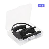 Шнурок-фиксатор и стопперы для очков силиконовые, размеры 25-40 см