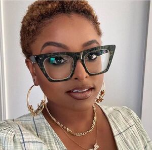 Fashionable sunglasses with colored lenses KY397