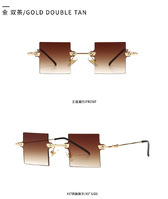 Солнцезащитные очки Elit современные модельные квадратные 1402