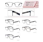 Оправа металлическая с флексом LE6202-DA