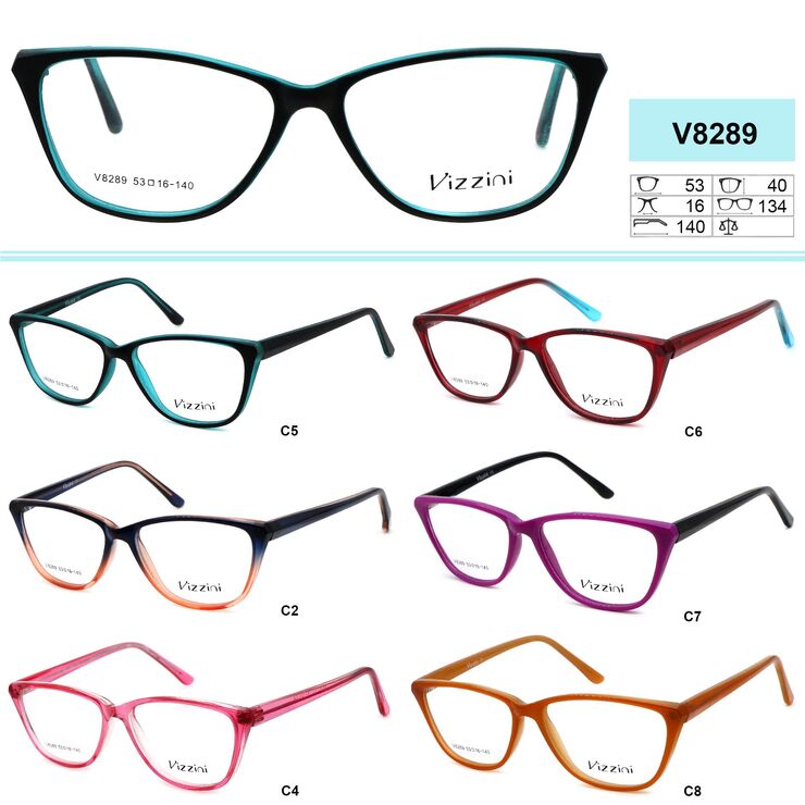 Plastic eyeglass frame VIZZINI V8289