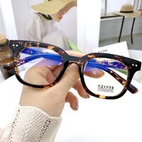 Hybrid frame, metal + TR90, with Blue Block coating SANTA K8009-1