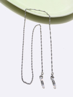 Черная цепочка для очков с жемчугом GL1376