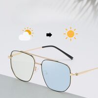 Photochromic glasses with blue light and UV protection 9655-GT