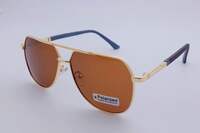 Очки солнцезащитные поляризационные металлические мужские Wilibolo P-8014