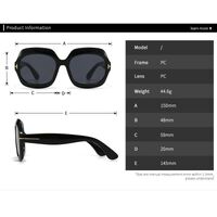 Plastic sunglasses retro style Elit LH183-EL