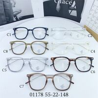 Hybrid frame, metal + TR90, with Blue Block coating SANTA 01178