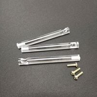 Держатель (кронштейн) для очков, под носоупоры, для вставки в пазы стоек для очков, 90*9 мм