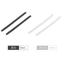 Silicone glasses sleeves, length 56 mm, hole 1.3/1.7 mm (price for a  pair)