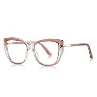 Оправа женская пластиковая из материала TR90, линзы с защитой от ультрафиолета и синего света FOCUS FCS2268