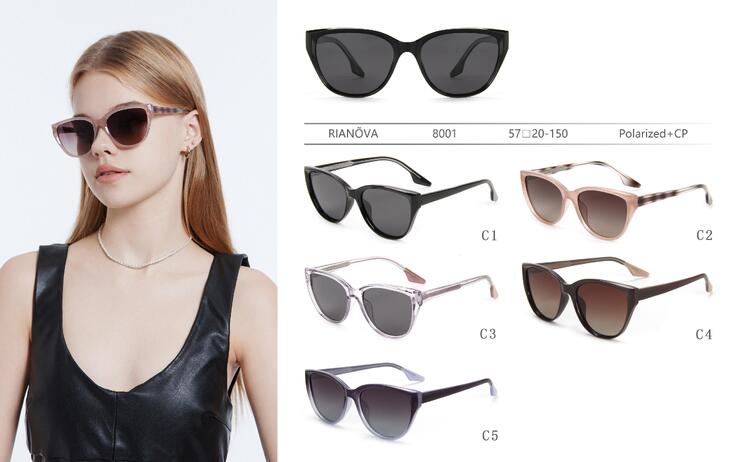 Polarized plastic sunglasses Rianova R8001