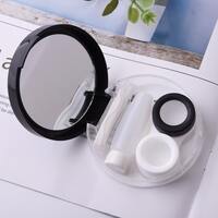 Contact lens kit with mirror and tweezers DIY619