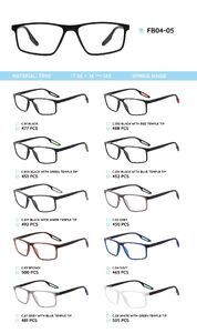 TR90 plastic eyeglasses frame FB04-05