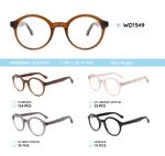 Plastic acetate eyeglasses frame for women WD1549
