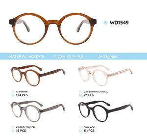 Plastic acetate eyeglasses frame for women WD1549