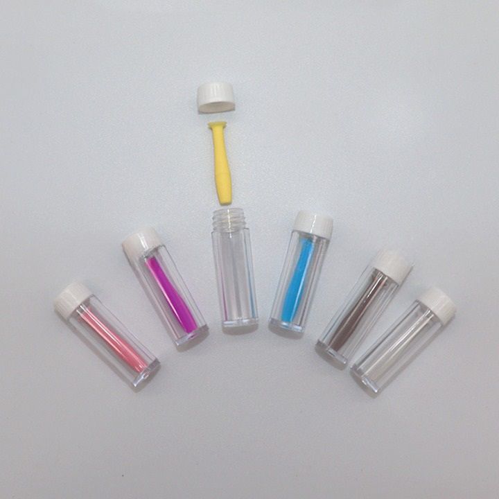 Silicone suction cup for removing contact lenses MG