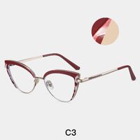 Combined frame (metal + TR90) or glasses with blue light protection, with spring hinges FA87281