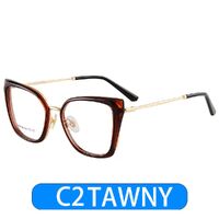 Combined frame (metal + TR90) or glasses with blue light protection, with spring hinges FA87006