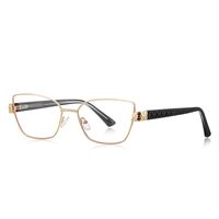 Оправа женская металлическая + пластик TR90, линзы-блюблокеры с защитой от ультрафиолета и синего света More FCS3167