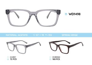 Plastic acetate eyeglasses frame for men WD1498