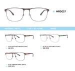 Металлическая оправа с дужками из пластика TR-90 MR0037