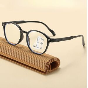 Plastic glasses for reading multi-focus, with Blue ray cut protection, diopters from +1.00 to +4.00, RMC=62-64, KY009多焦点